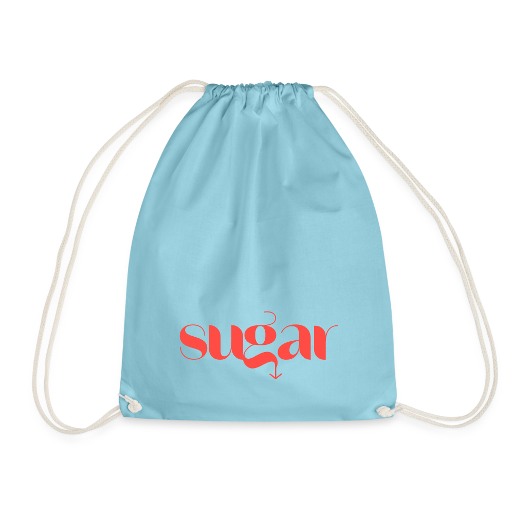 Mochila sugar - coral - aqua