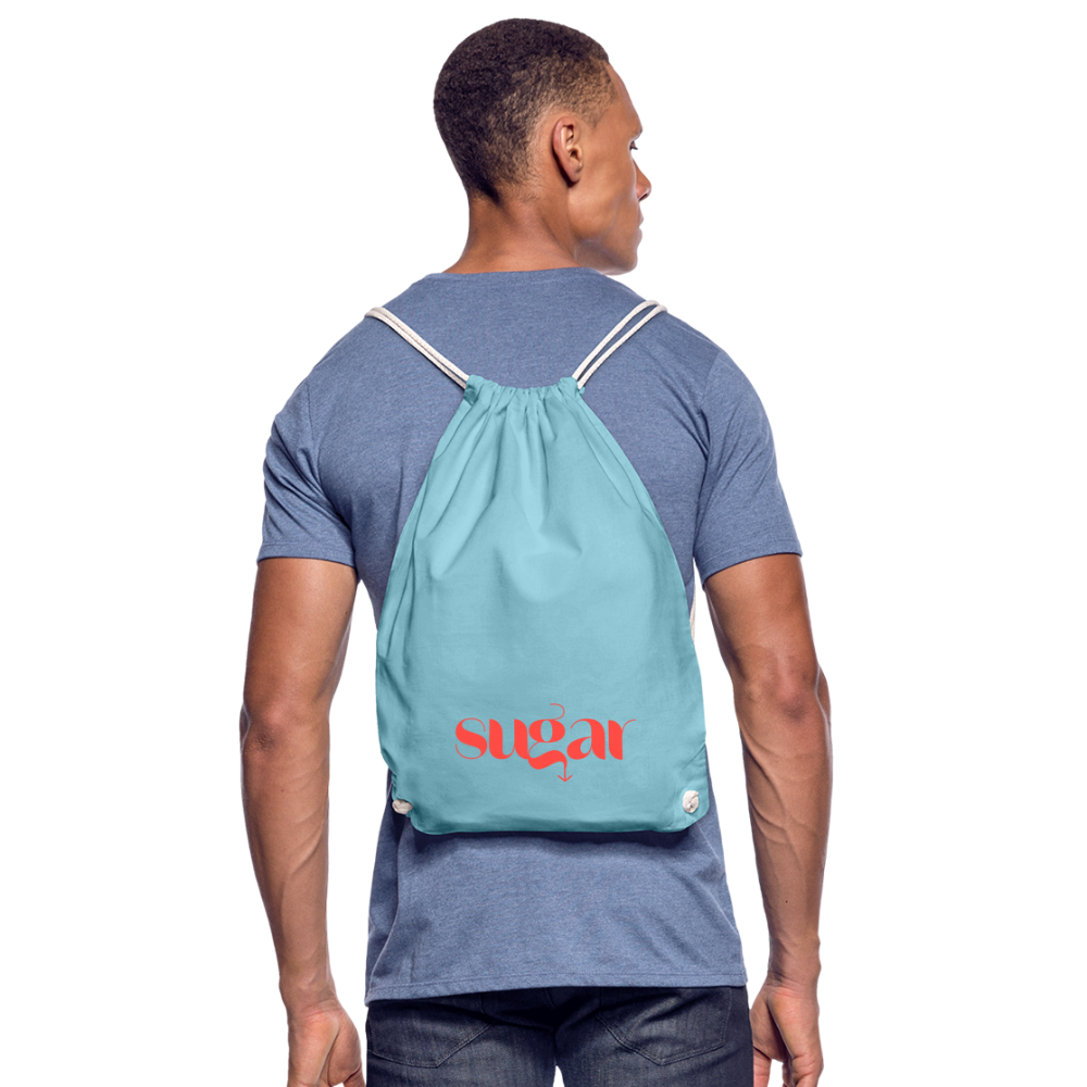 Mochila sugar - coral - aqua