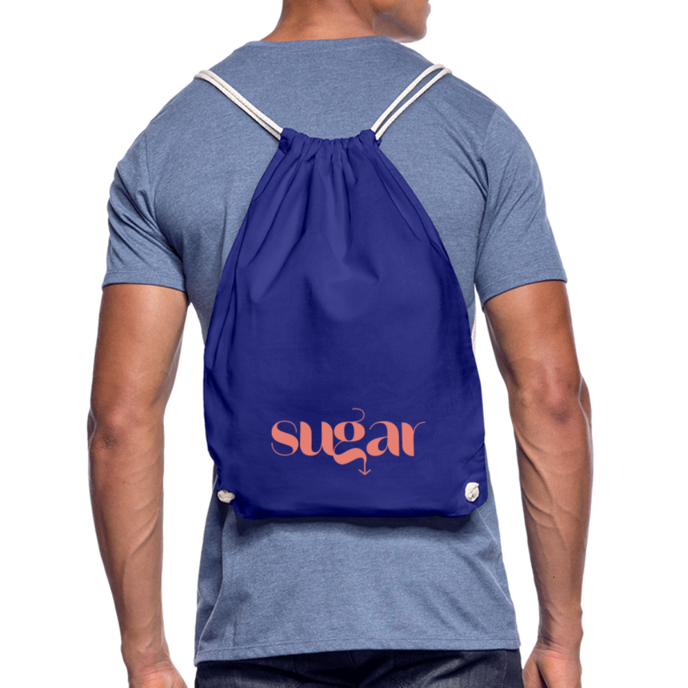 Mochila saco - azul real