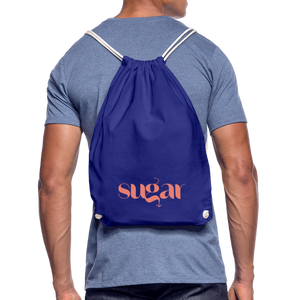 Mochila saco - azul real