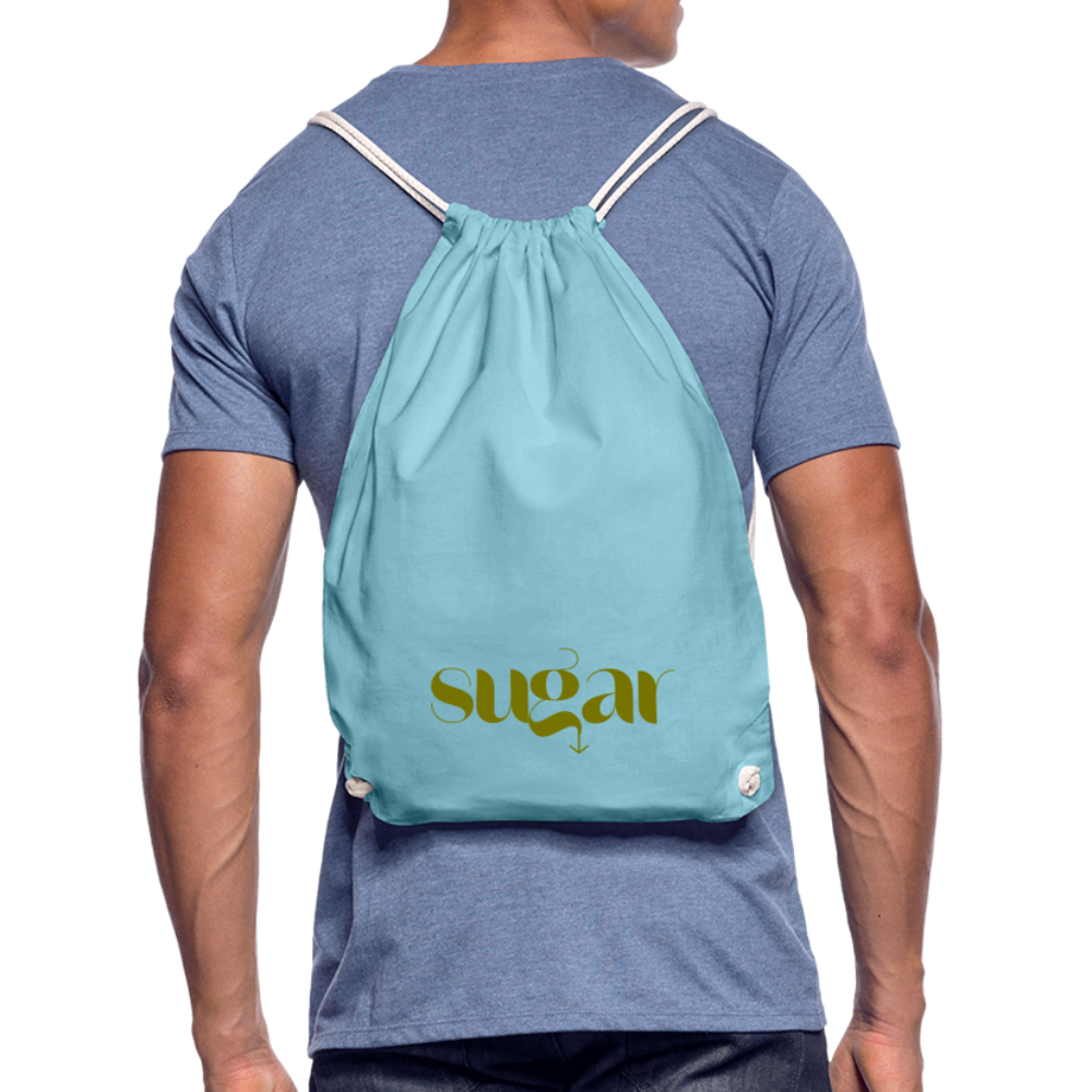 Mochila saco - aqua