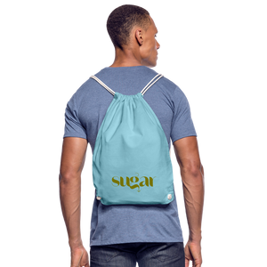 Mochila saco - aqua